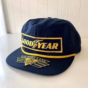Vintage Goodyear Racing Indy 500 Victory Lane 1995 USA Snapback Trucker Hat